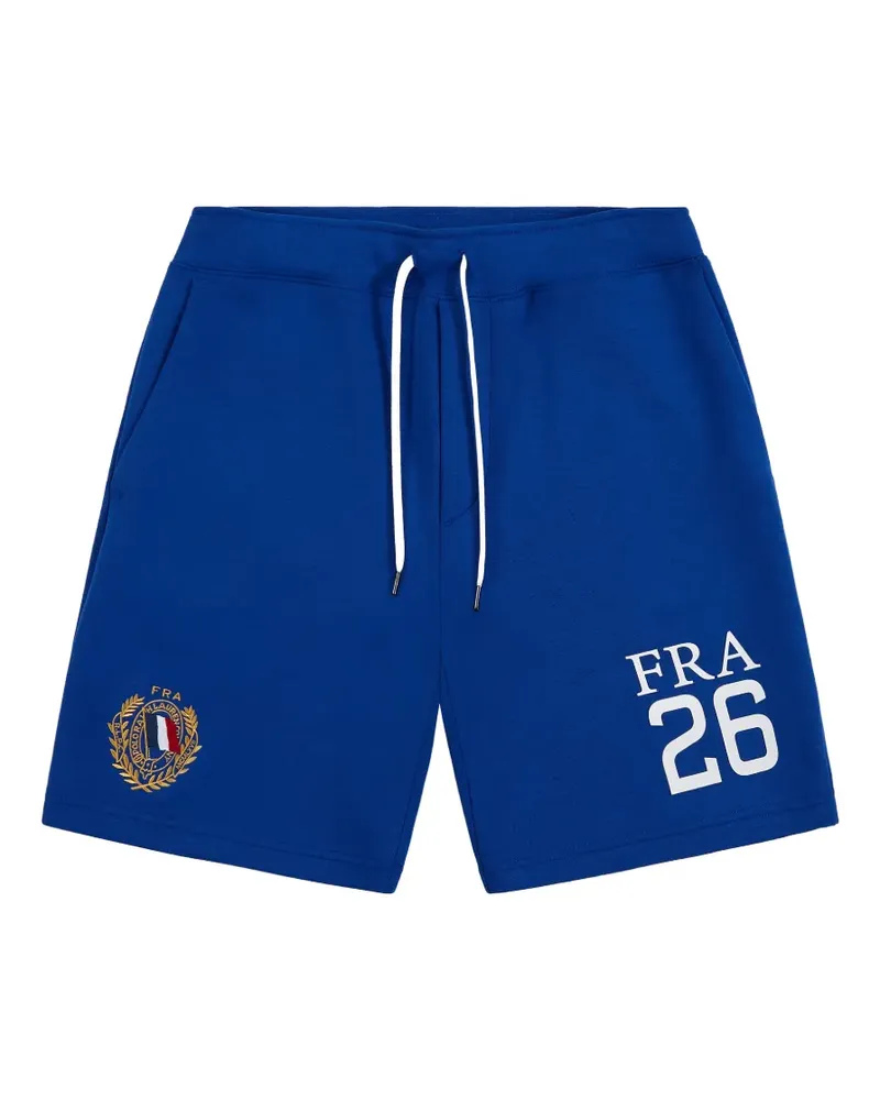 Ralph Lauren France double-knit shorts - Blau Blau