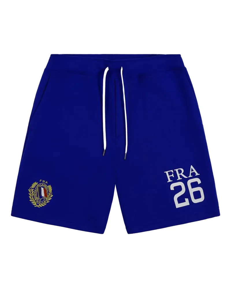 Ralph Lauren France double-knit shorts - Blau Blau