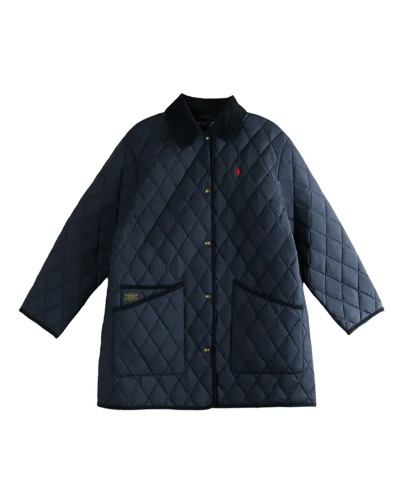 Ralph Lauren diamond-quilted coat - Blau Blau