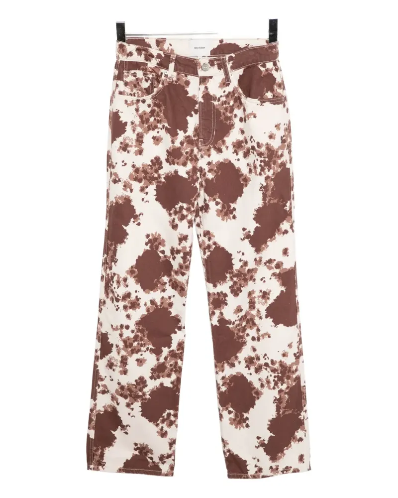 Reformation 90s Straight-Leg-Jeans - Braun Braun