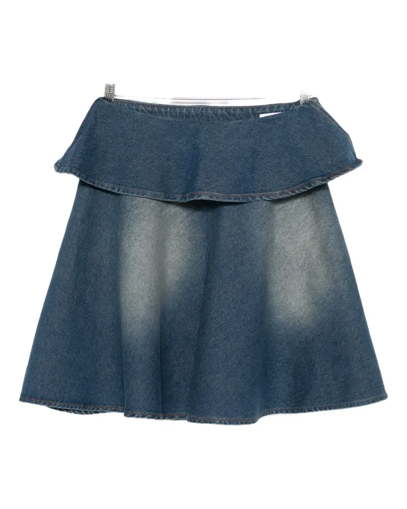 GIMAGUAS ruffled skirt - Blau Blau