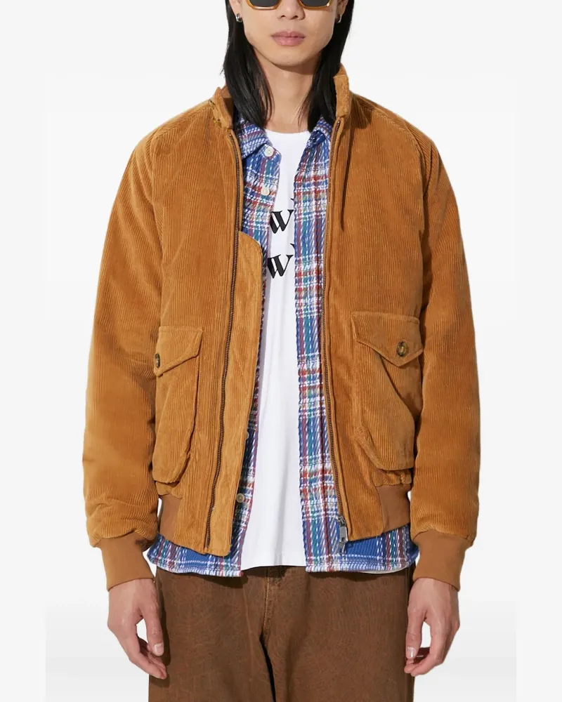Baracuta G9 Cord AF Pocket Harrington jacket - Braun Braun