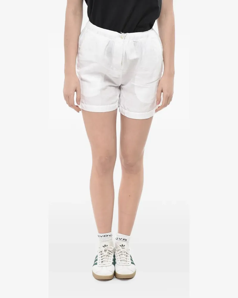Finamore 1925 Shorts mit elastischem Bund - Weiß Weiß
