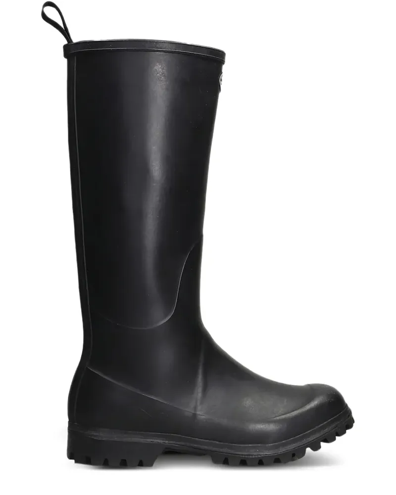 Superga Stiefel mit Lasche - Schwarz Schwarz