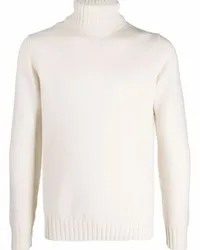 Dell'oglio Kaschmirpullover mit Rollkragen Nude