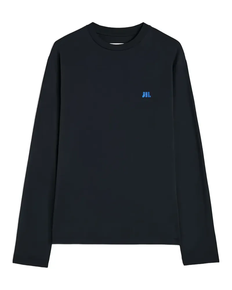 Jil Sander Jil T-Shirt mit Logo - Blau Blau