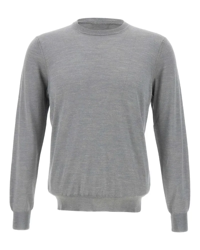 Filippo de Laurentiis Klassischer Pullover - Grau Grau