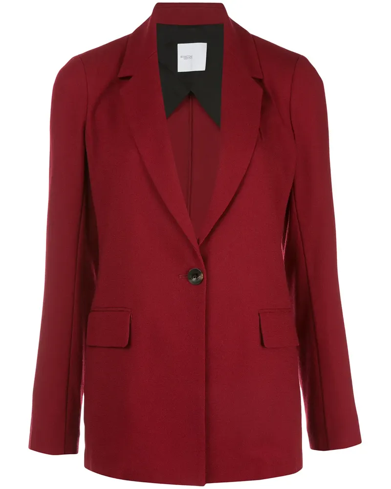 Rosetta Getty Einreihiger Blazer - Rot Rot