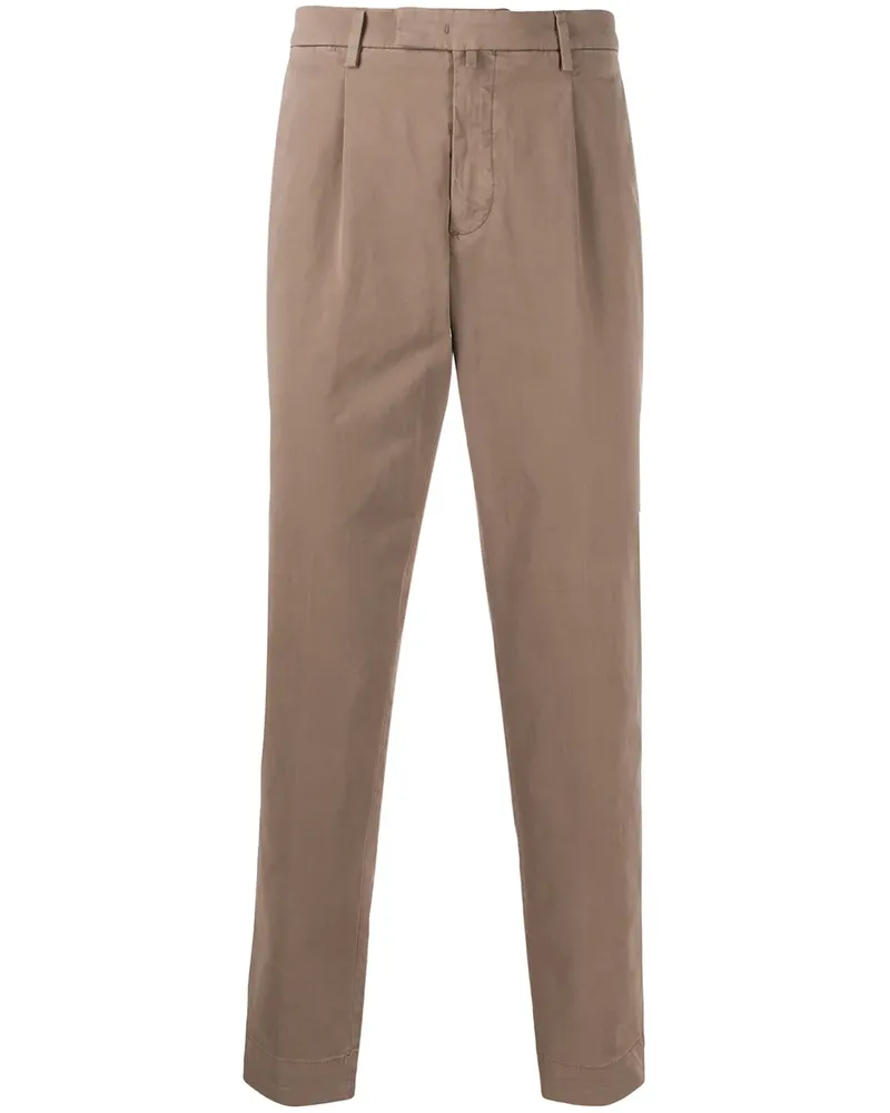 Dell'oglio Klassische Hose - Braun Braun