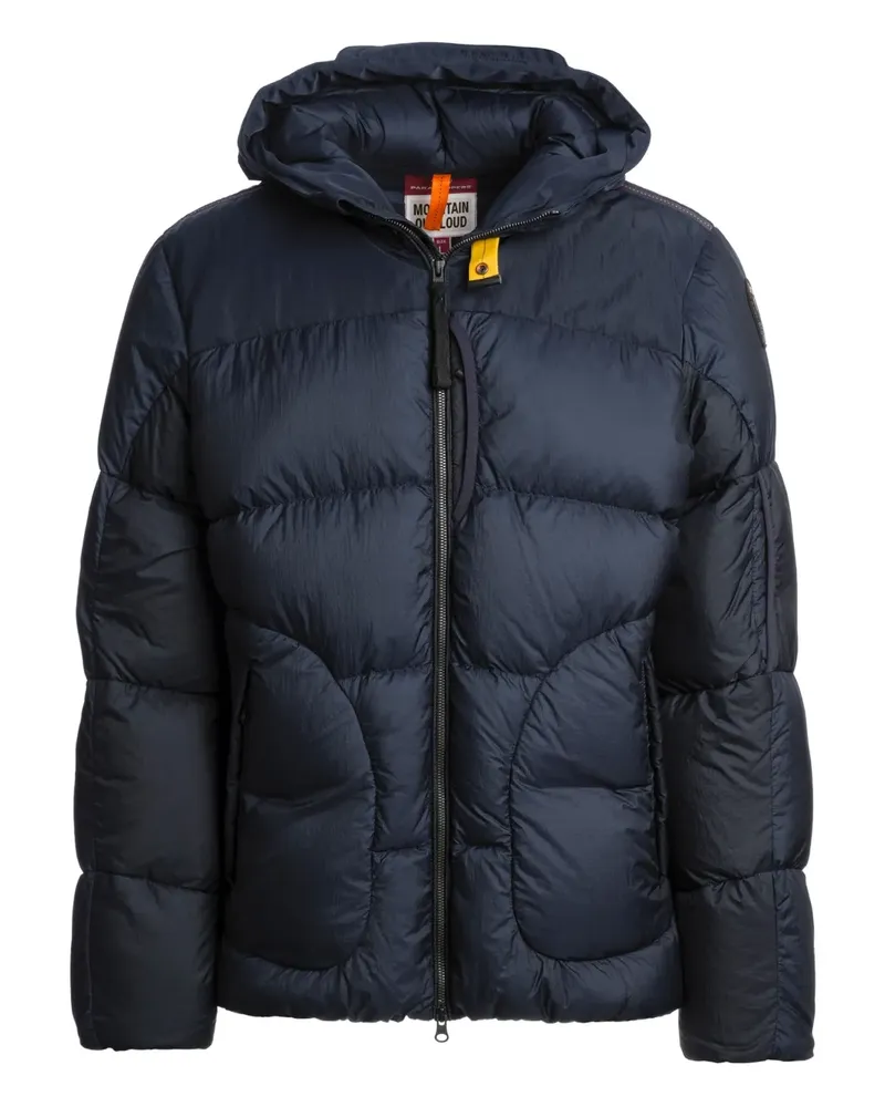 Parajumpers Gesteppte Kapuzenjacke - Blau Blau