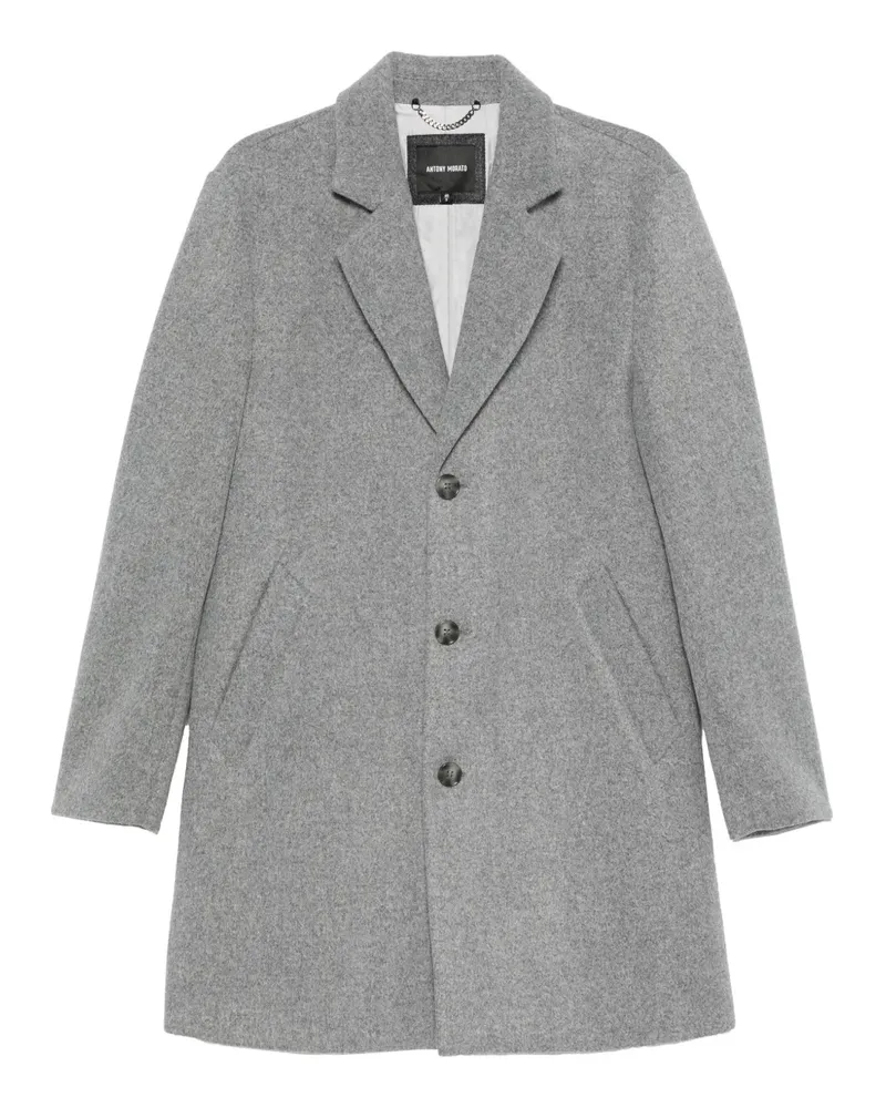 Antony Morato Einreihiger Mantel - Grau Grau