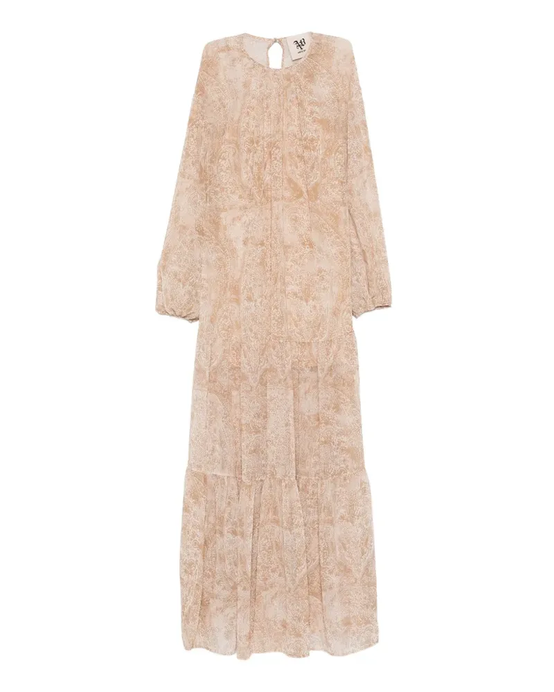 Aniye By paisley-pattern maxi dress - Nude Nude
