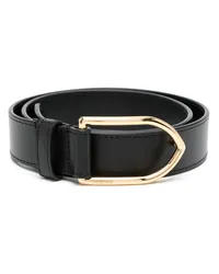 Jacquemus La Ceinture Bambino Ledergürtel Schwarz