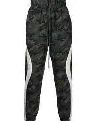 Mostly Heard Rarely Seen Jogginghose mit Camouflage-Print Grün