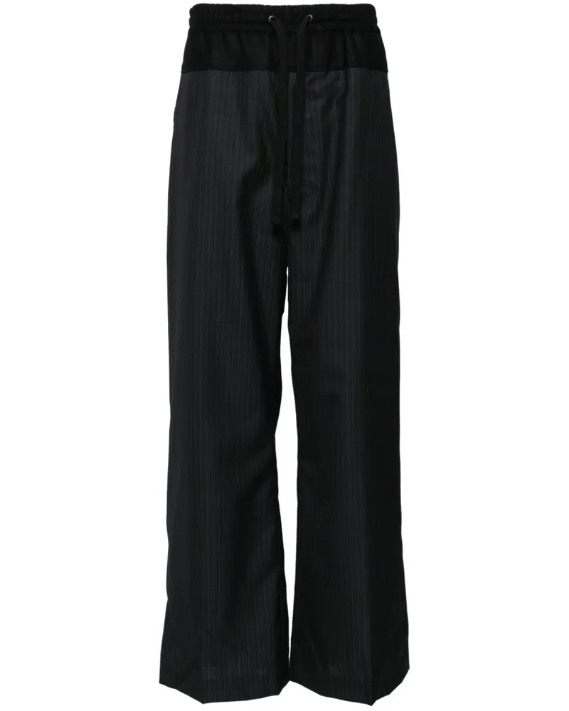 Junya Watanabe Hose mit Streifen - Blau Blau