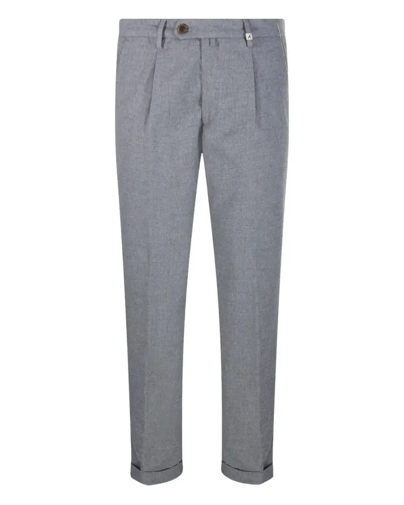 MYTHS Hose mit Falten - Grau Grau