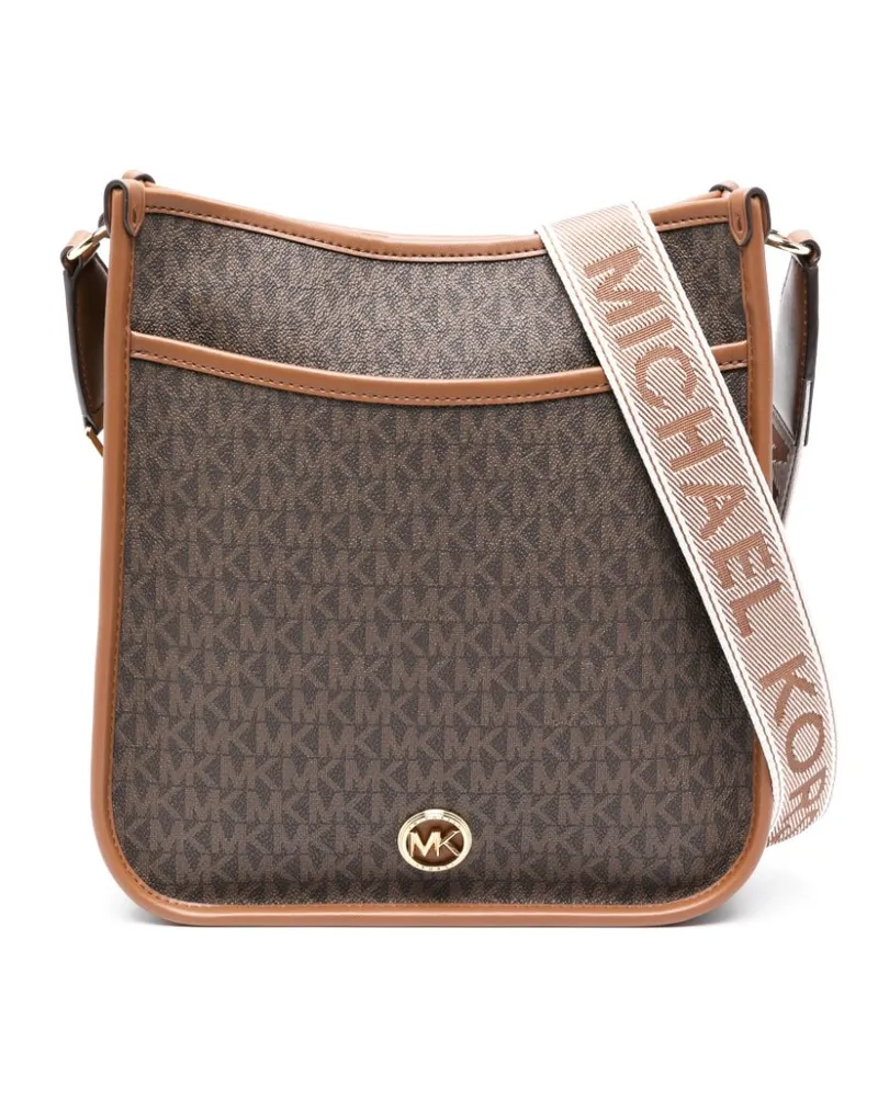 Michael Kors Umhängetasche mit Logo-Print - Braun Braun