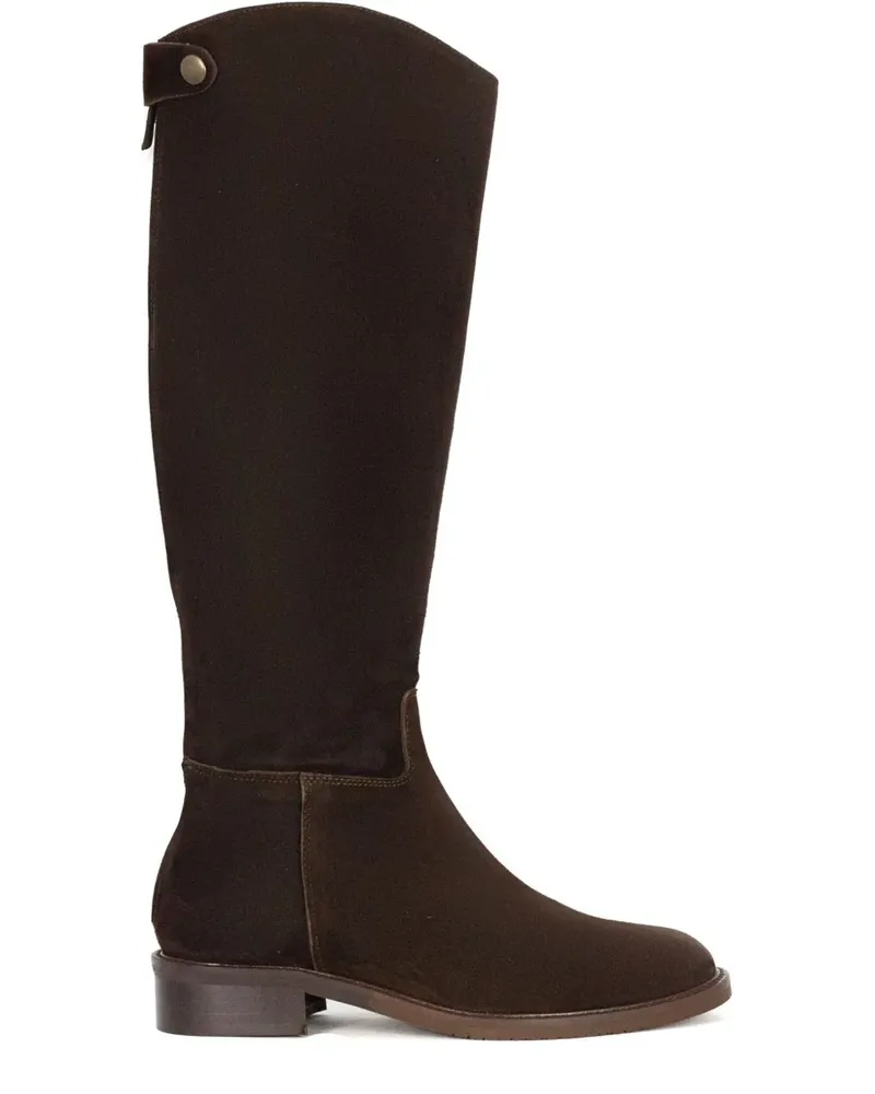 Julie Dee Stiefel mit Schnalle - Braun Braun