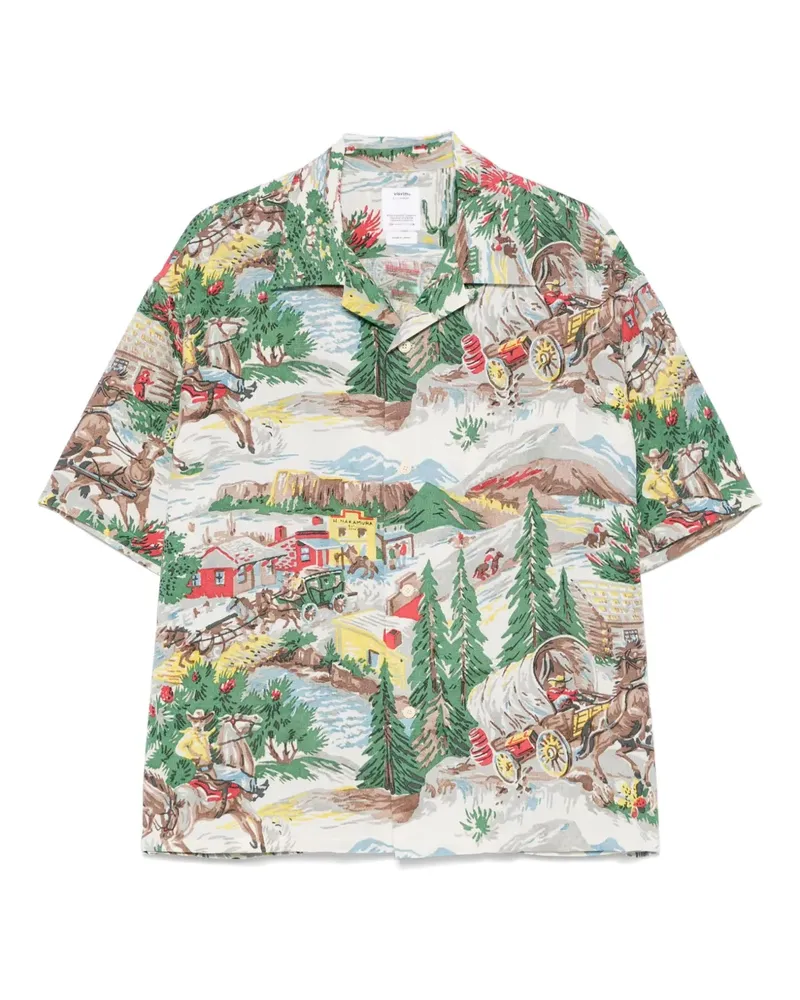 Visvim Crosby Hemd - Weiß Weiß