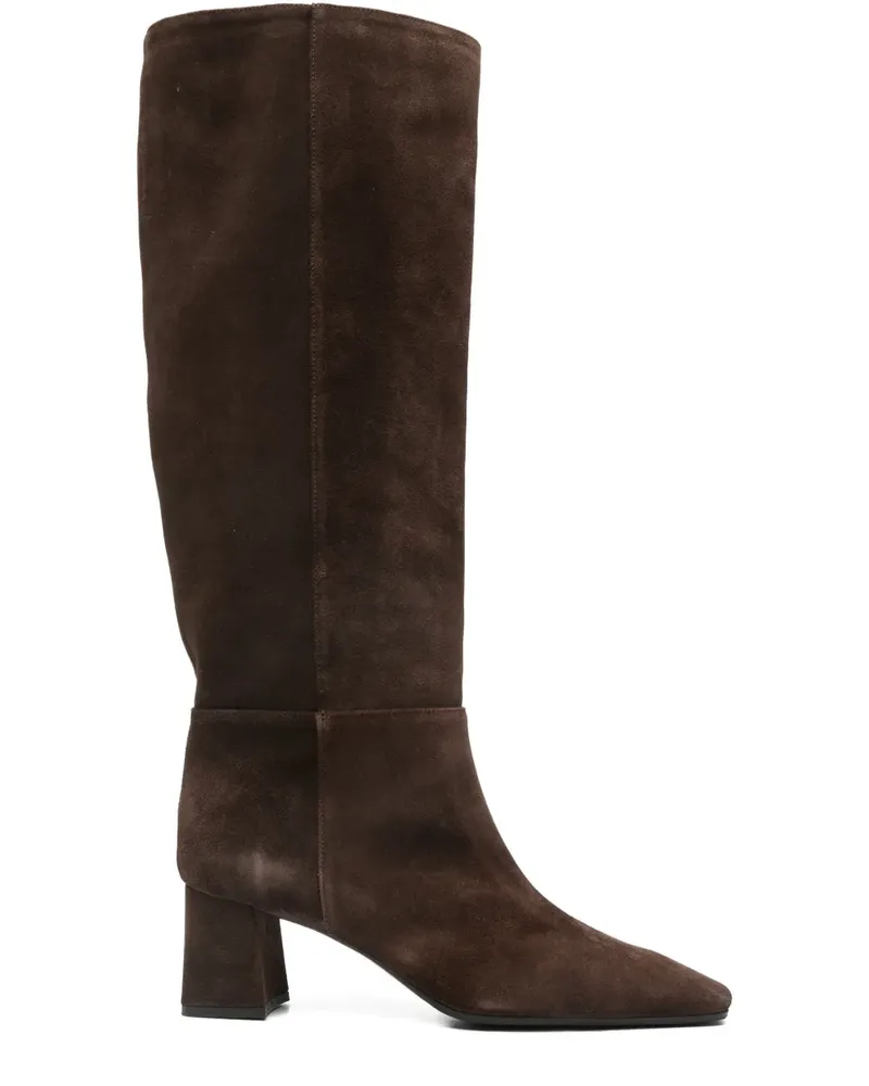 Fabio Rusconi Eckige Stiefel - Braun Braun