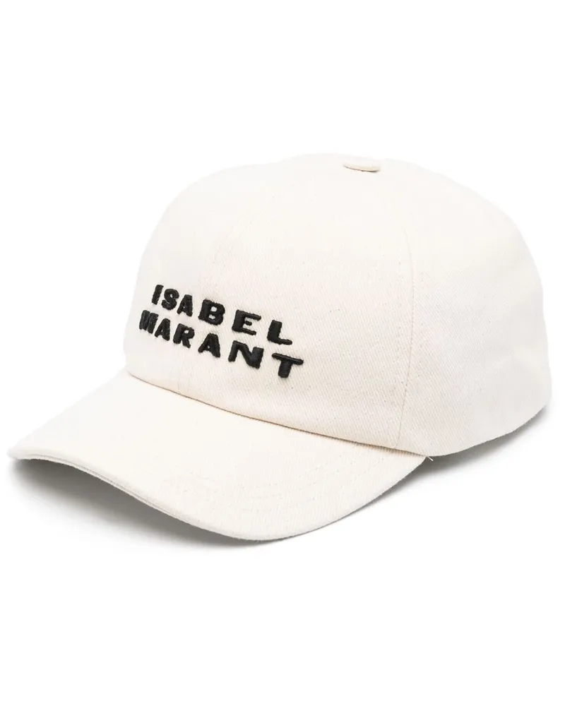 Isabel Marant Tyron Baseballkappe mit Logo - Nude Nude