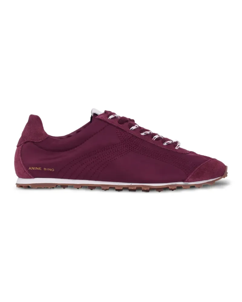 Anine Bing Sneakers mit Wildledereinsätzen - Rot Rot