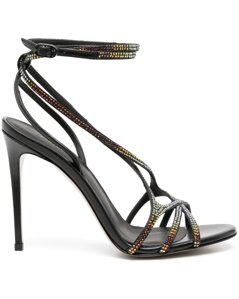 Le Silla Belen Sandalen mit Strass - Schwarz Schwarz