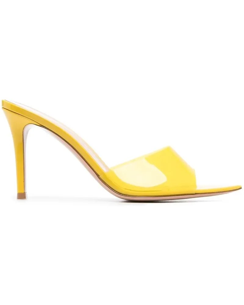 Gianvito Rossi Elle Pantoletten 85mm - Gelb Gelb