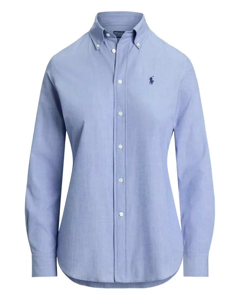 Ralph Lauren Hemd mit Polo Pony - Blau Blau