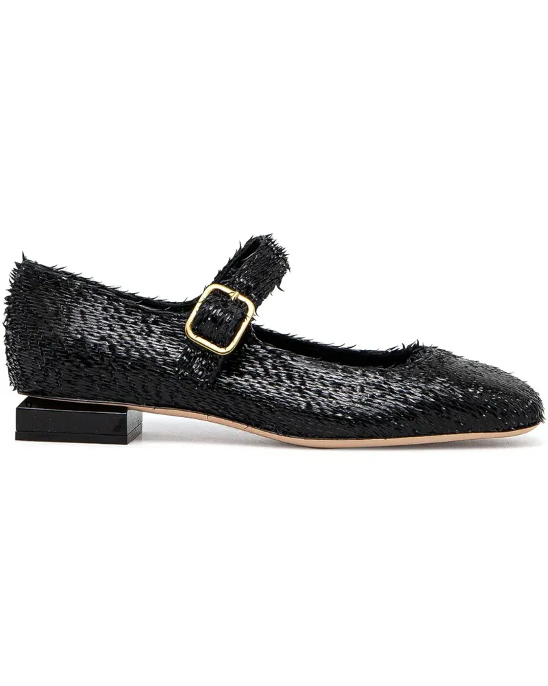 Attilio Giusti Leombruni Angie L Bebe Ballerinas - Schwarz Schwarz
