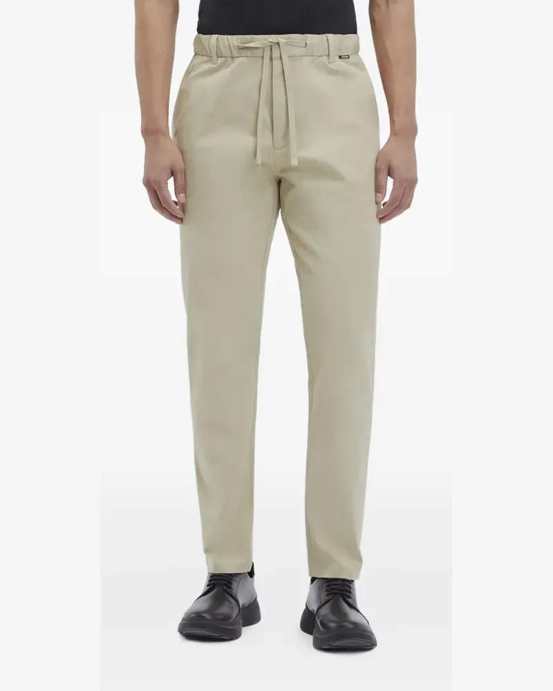 Calvin Klein Tapered-Hose mit Kordelzug - Nude Nude