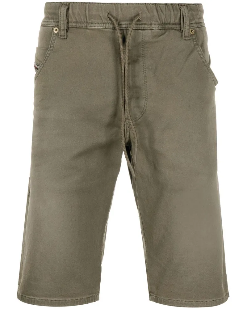 Diesel Jeans-Shorts mit Kordelzug - Grün Grün