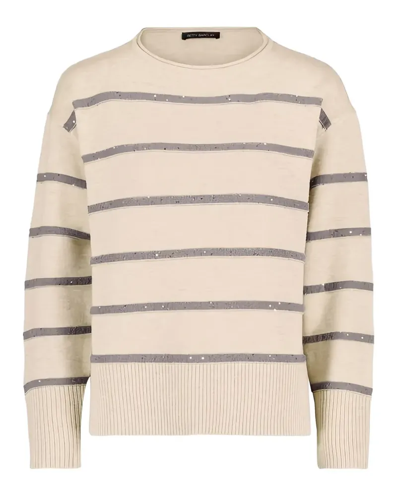 Betty Barclay Pullover mit Pailletten - Nude Nude