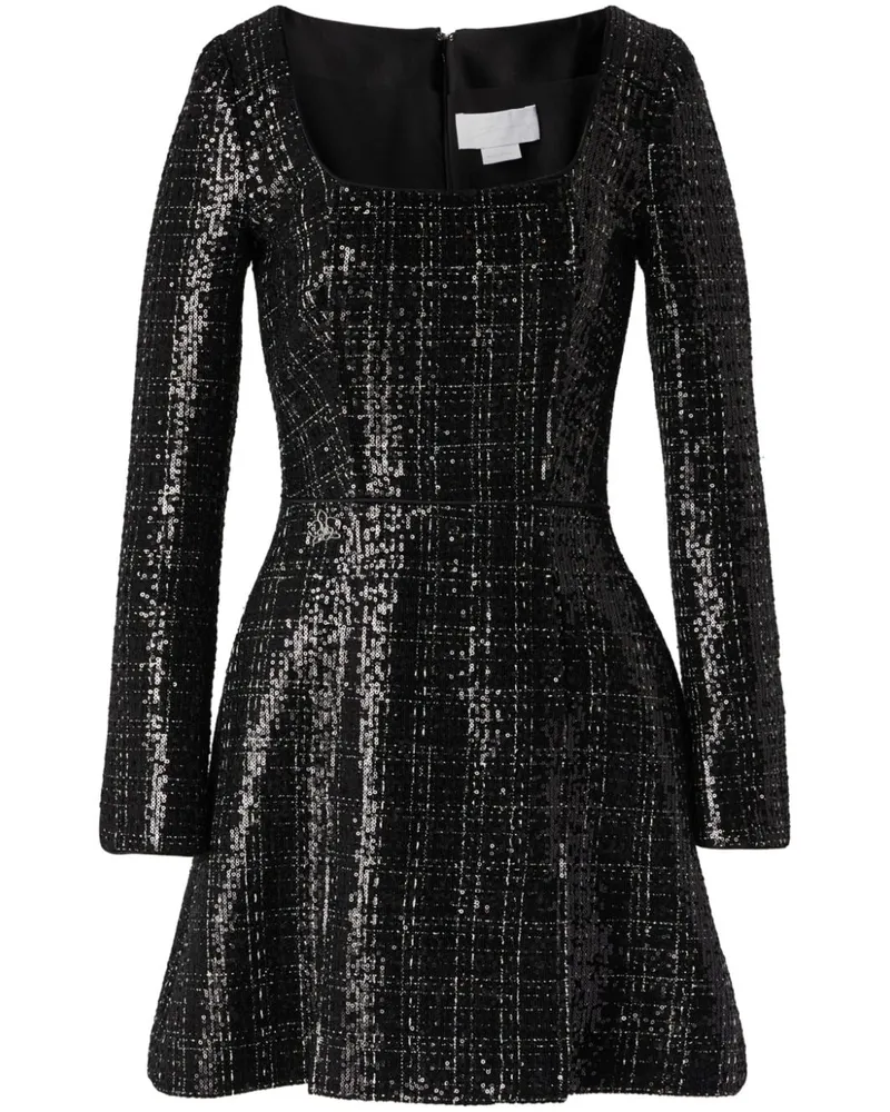 Genny Minikleid mit Pailletten - Schwarz Schwarz