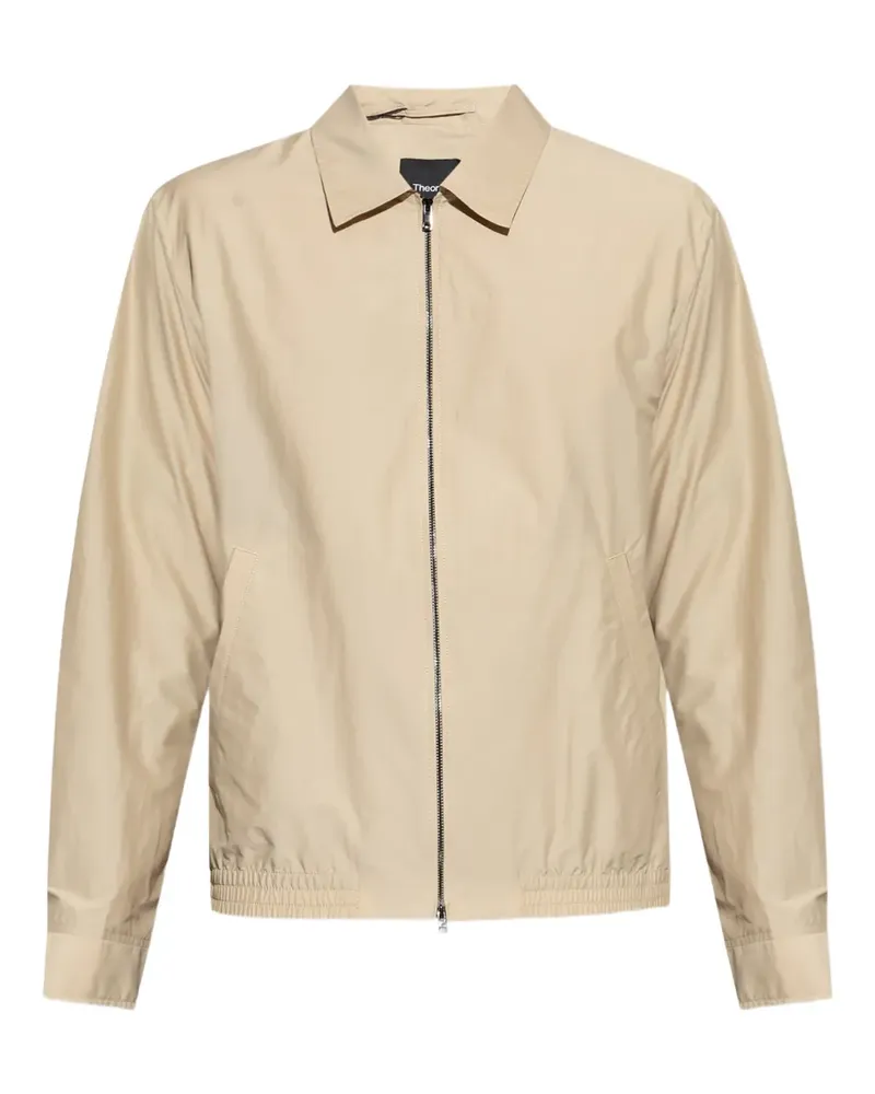Theory Leichte Jacke mit Reißverschluss - Nude Nude
