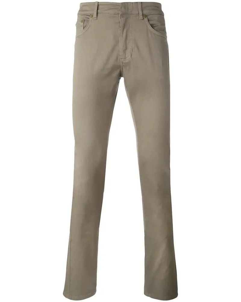 Balenciaga Klassische Skinny-Hose - Grau Grau
