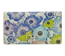 Portemonnaie mit Blumen-Print