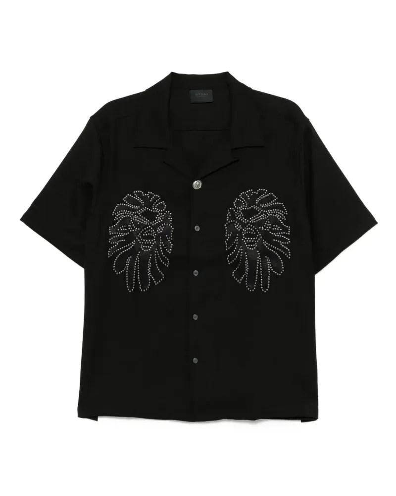 BAPE Hemd mit Nieten - Schwarz Schwarz