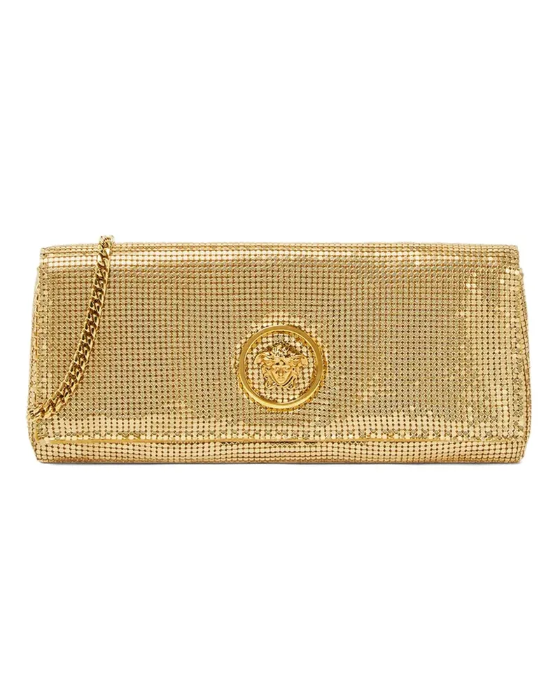 Versace La Medusa Clutch - Gold Gold