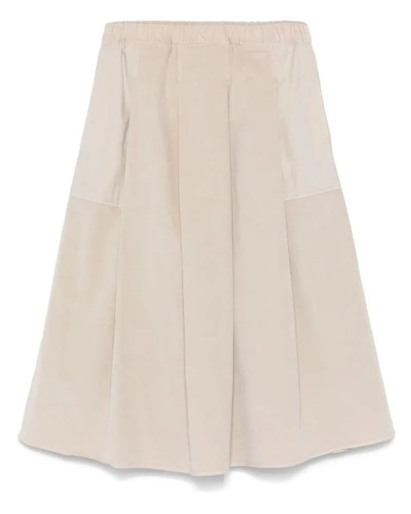 KristenseN Du Nord Cord-Midirock - Nude Nude