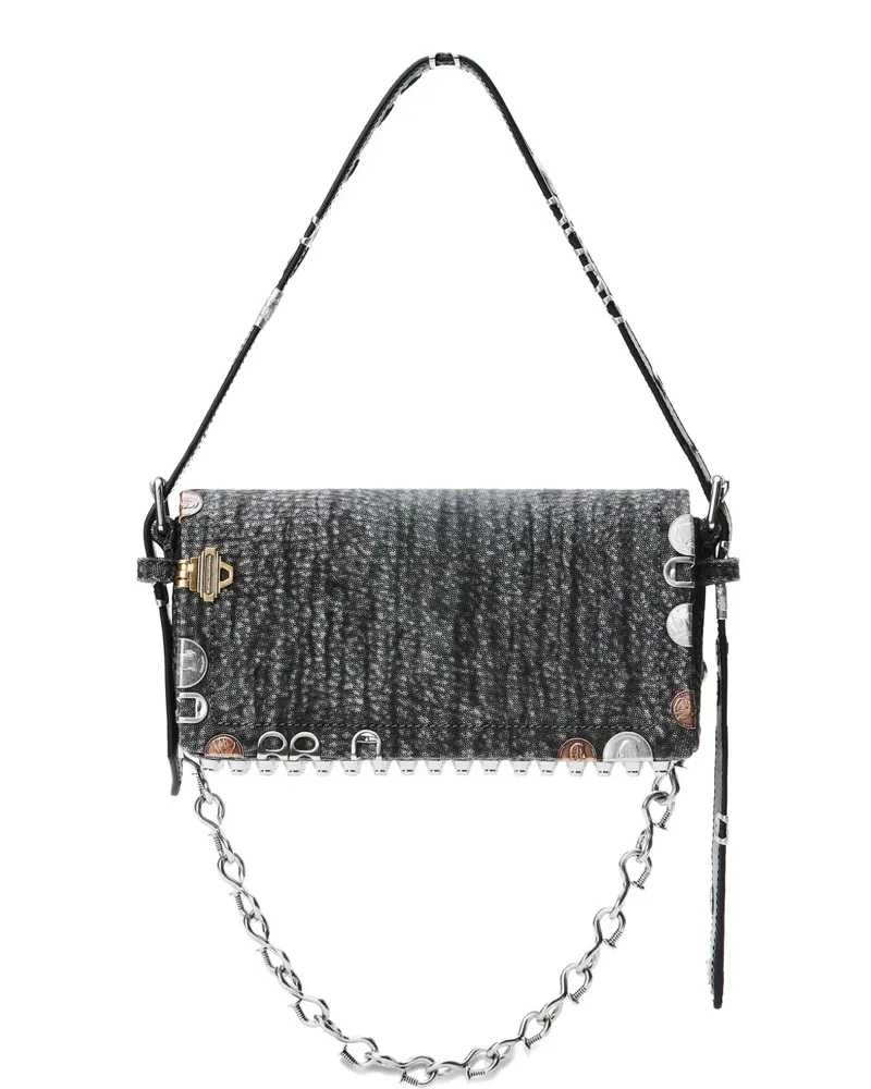 Alexander Wang Schultertasche mit Nieten - Schwarz Schwarz
