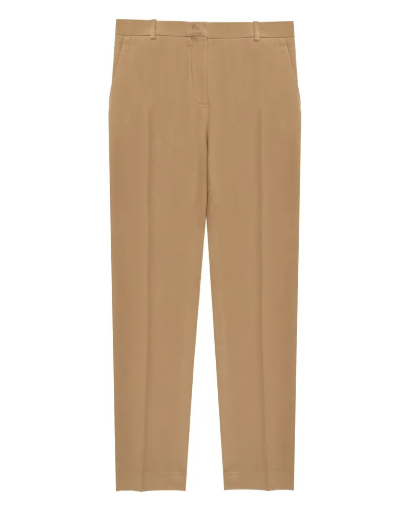 Slowear pleat-detail tailored trousers - Nude Nude