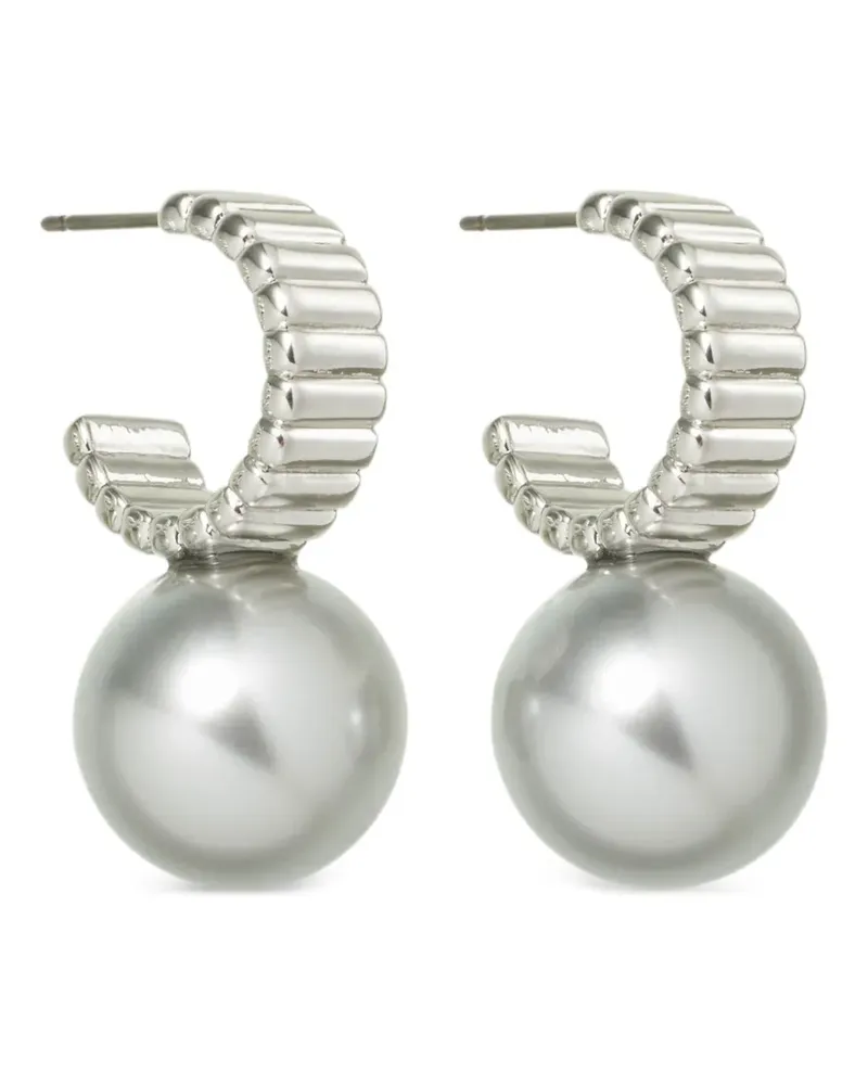 Roxanne Assoulin Creolen mit Perlen - Silber Silber