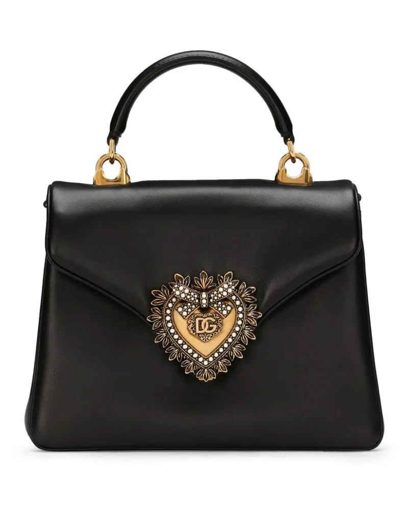 Dolce & Gabbana Devotion Handtasche - Schwarz Schwarz