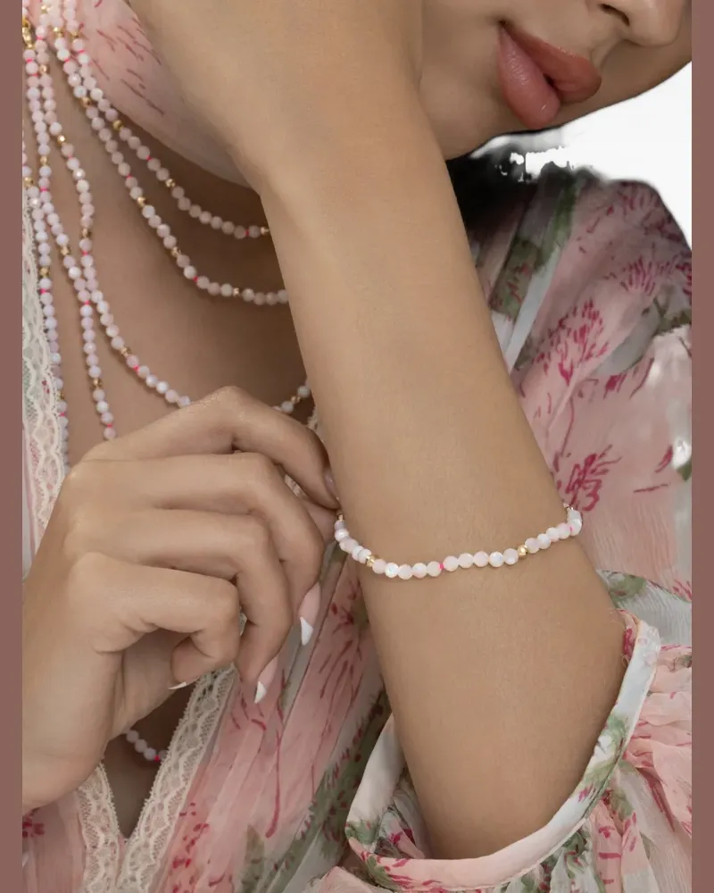 Robinson Pelham Utopia beaded bracelet - Gold Gold