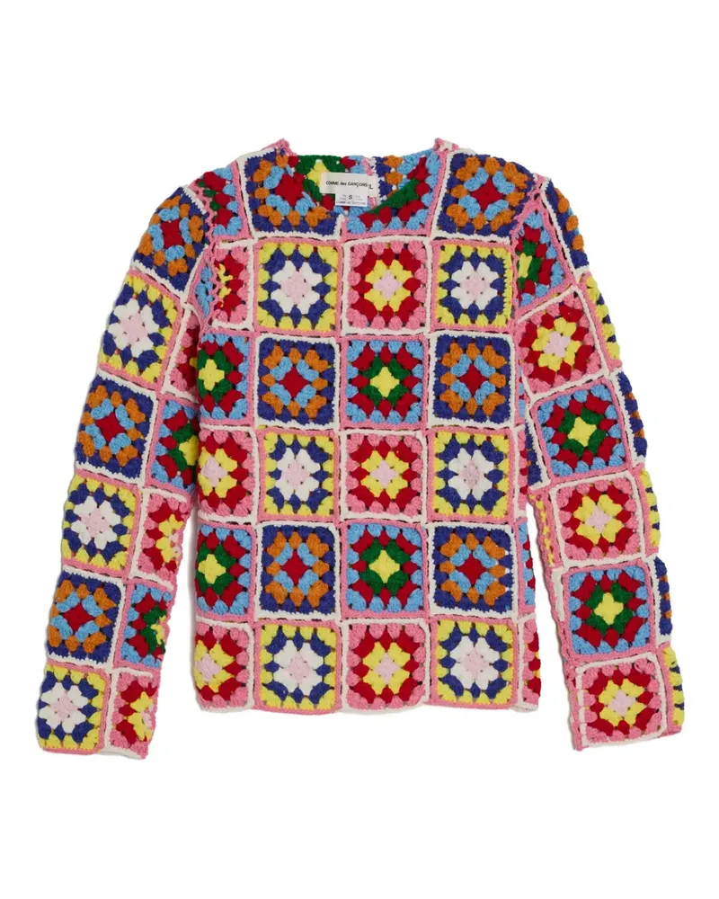 Comme des Garçons crochet top - Rosa Rosa