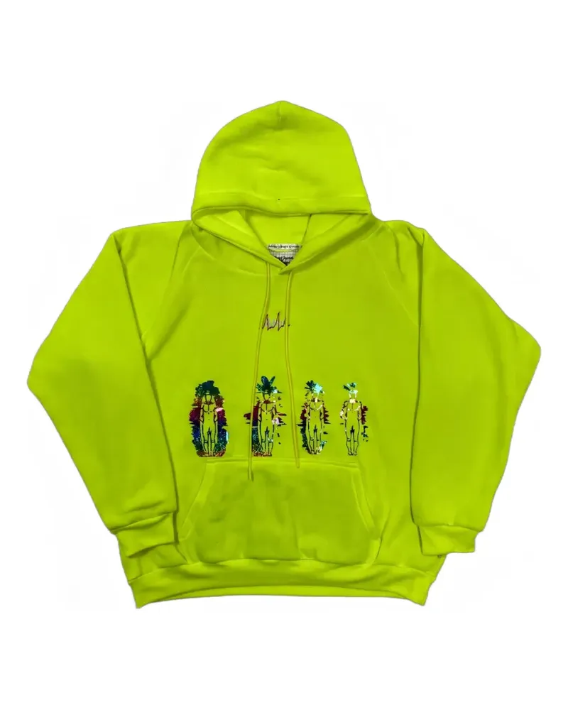 Abc. Hoodie mit grafischem Print - Grün Grün