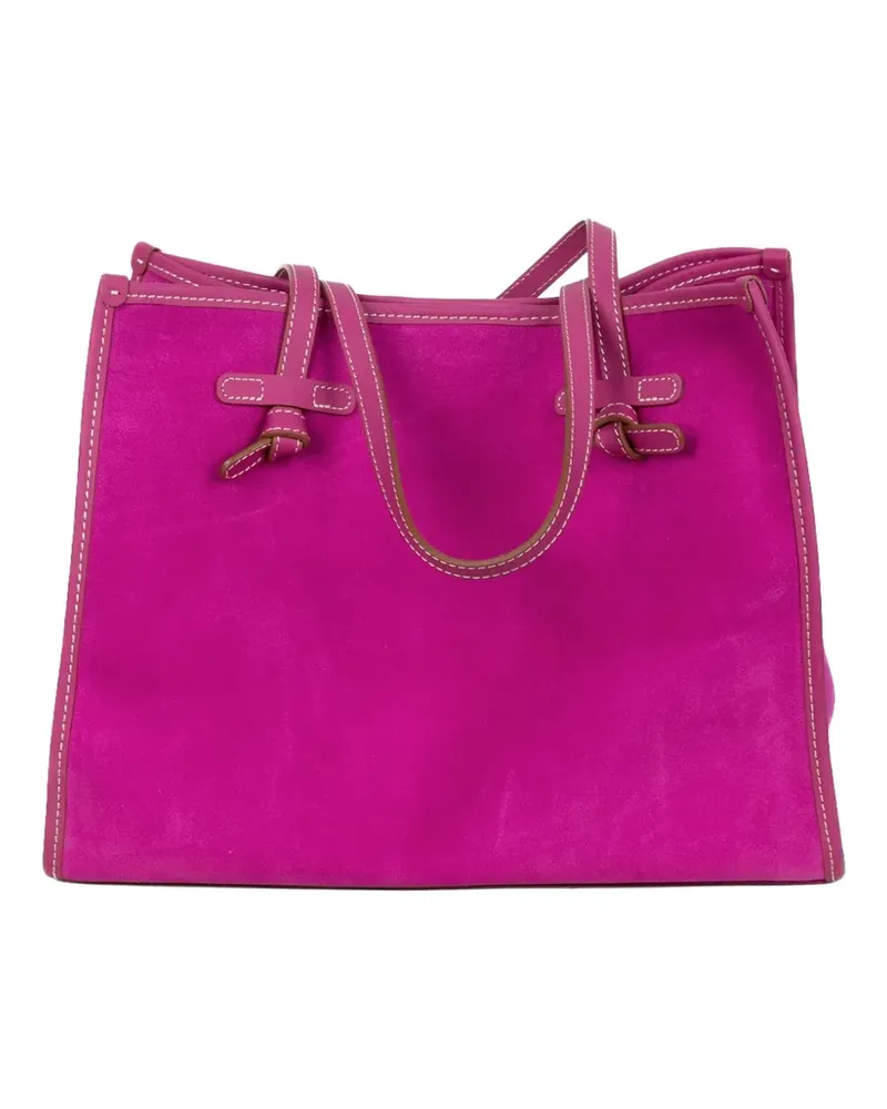 Gianni Chiarini Marcella Tote Bag mit Schleifendetail - Rosa Rosa