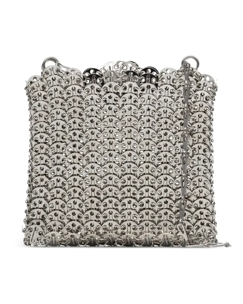 Paco Rabanne 1969 Schultertasche aus Kettengeflecht - Silber Silber