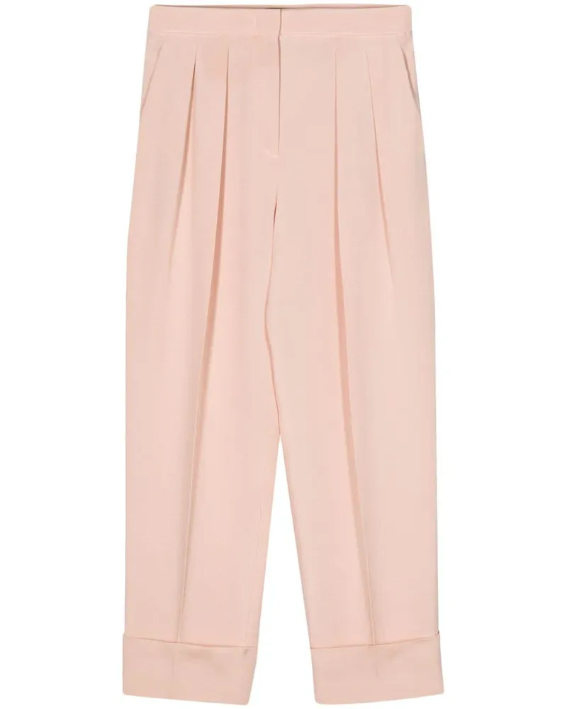 Giorgio Armani Seidenhose mit Glitter - Rosa Rosa